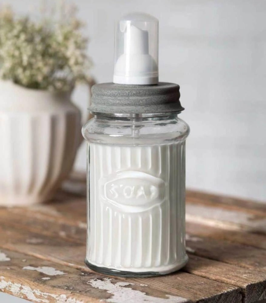 Barn Roof Hoosier Foaming Soap Dispenser - Cottage and Thistle