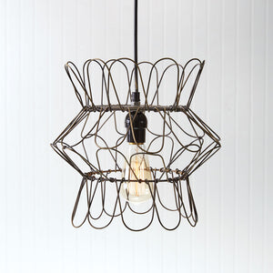 French Collector Pendant Lamp - Cottage and Thistle